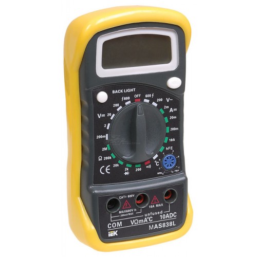Мультиметр IEK MAS838L Master