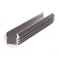 ПРОФИЛЬ ля LED ленты PAL 1818 круглый (2м) анодированный Jazzway
