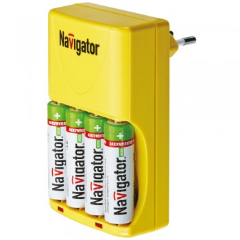 Зарядное устройство 2-4*ААА/АА Ni-Mh, Ni-Cd NCH-415 Navigator