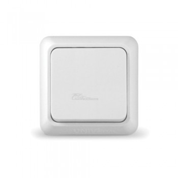 Выключатель Олимп 1кл. белый 10А IP20 Universal