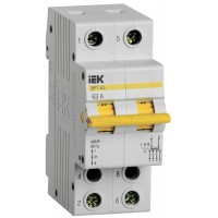 Выключатель-разъединитель 3-поз ВРТ-63 2P 63A IEK