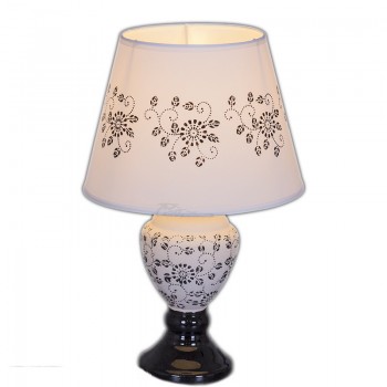 Лампа настольная 16704-0.7-01DY с абажуром Е14