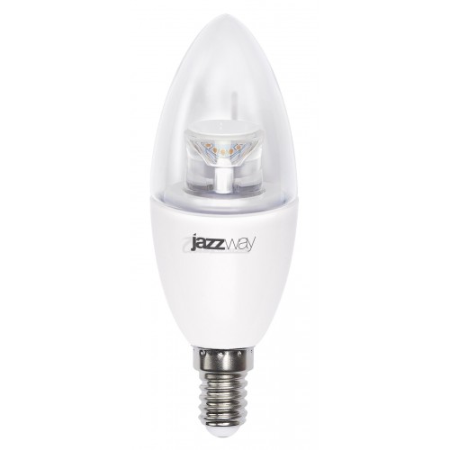 Лампа светодиодная диммируемая Jazzway PLED-DIM С37 7W 2700K 520Lm E14 CLEAR 230V