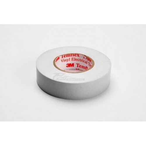 Изолента 3М Temflex 1300 белая 19мм*20м