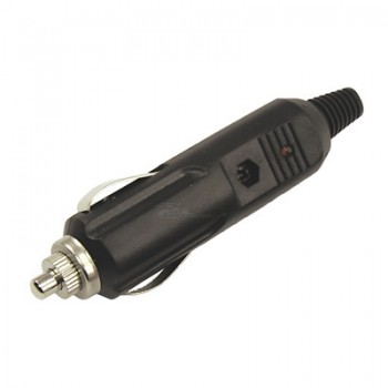 Штекер прикуривателя с предохранителем 3А + индикатор REXANT