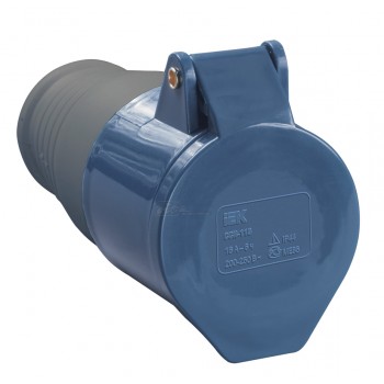 Розетка переносная ССИ-223 2P+E 220В 32А IP44 ИЭК