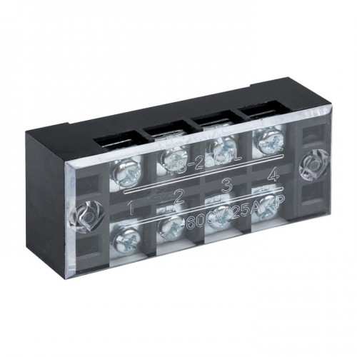 Клеммная колодка ТВ-2504 25А 4 пары до 2,5мм2 EKF Клеммная колодка ТВ-2504 25А 4 пары до 2,5мм2 EKF