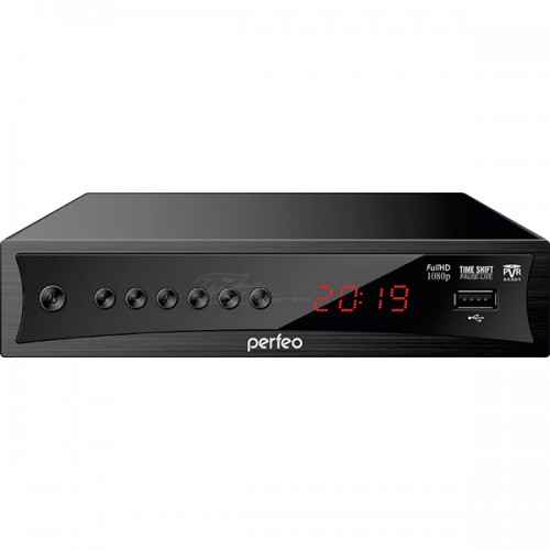 Цифровая приставка Perfeo CONSUL DVB-T2/DVB-C HD DolbyDigital, IPTV, 2 USB
