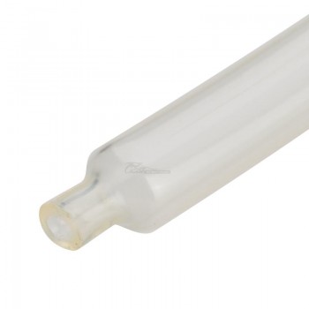 Термоусадка КЛЕЕВАЯ ТТК (3:1) 3/1мм 1м Прозрачная КВТ