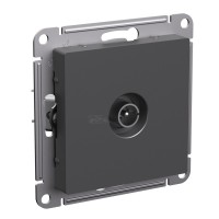 Розетка Atlasdesign TV (коннектор) базальт