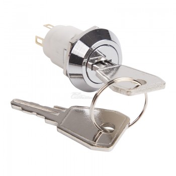 Выключатель ключ d16 250V 2А (3с) ON-OFF REXANT