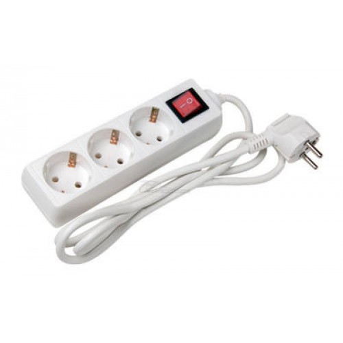 Удлинитель JAZZway EX-03GS-150 3роз 1,5м заз+вкл