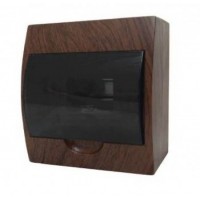 ЩРН-П 8 модулей навесной темное дерево IP41 EKF PROxima