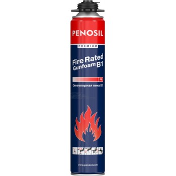 Пена монтажная PENOSIL Premium "Fire Rated Gunfoam B1" огнеупорная проф. 750мл