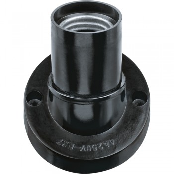 Патрон Е27 настенный (наклонный) карболит Navigator