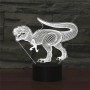 Ночник Camelion NL-405 светодиодный "Динозаврик" 16х15см, 3Вт, RGB, USB