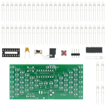 Конструктор электронный DIY 65пр. "Песочные часы" 85*40мм