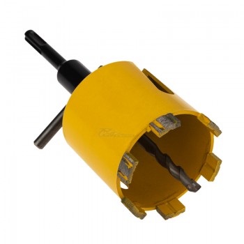 Коронка алмазная по бетону 72мм L=90мм М16 сегмент 10мм SDS+ Kranz