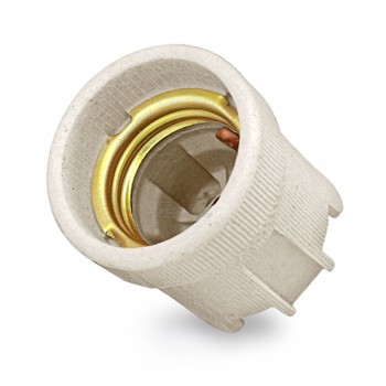 Патрон Е27 подвесной Universal керамика 4A 250V (с этикеткой)