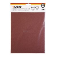 Шлифовальный лист Р120 230х280мм на тканевой основе Kranz