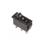 Клавиша 250V 10A (3c) ON-OFF-ON черный с нейтралью REXANT