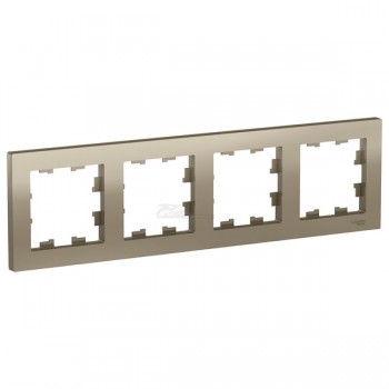 Рамка Atlasdesign 4м шампань универс.