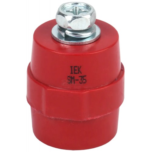Изолятор силовой SM-35 380А 10кВ М8 с болтом IEK