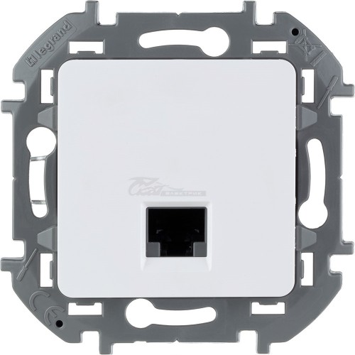 Розетка RJ45 категория 6 белый Legrand INSPIRIA
