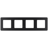 Рамка 4м антрацит Legrand INSPIRIA