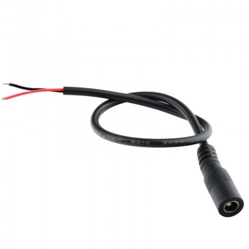Гнездо питания DC 5,5x2,1 с проводом QuickPin