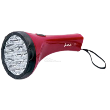 Фонарь аккумуляторный Jazzway Accu2-L19  19 светодиодов красный
