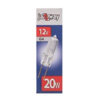 Лампа галогеновая капсульная G4 JC 12V 20W clear Jazzway