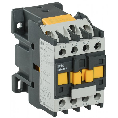 Контактор КМИе 10910 9А 230В/АС3 1НО ИЭК Контактор КМИе 10910 9А 230В/АС3 1НО ИЭК