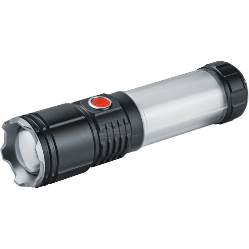 Фонарь ПРОФ NPT-P07 1SST40 10Вт + 8LED 7Вт, 6 режимов, microUSB, IP44 (Li-Ion 3,7В 2А/ч) Navigator