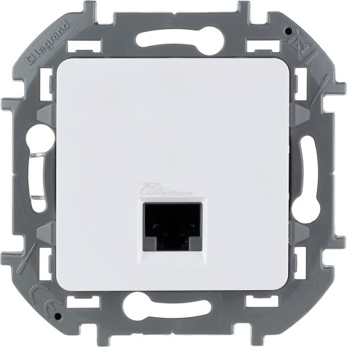 Розетка RJ45 категория 6 белый Legrand INSPIRIA
