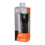 Фонарь аккумуляторный Jazzway Alum1-L5W (5Вт, ZOOM, 3*AAA, 305Лм) черный металлический