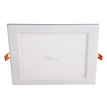 Светильник PPL-S 18W 4000K IP40 220мм встр/квадр белый Jazzway