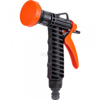 Пистолет-душ ЖУК поливочный с фиксатором адаптер под коннектор