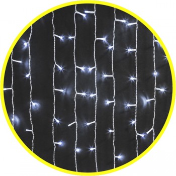 Гирлянда светодиодная Navigator занавес 1,5*1,5м 288 LED постоянное свечение IP20 Белый