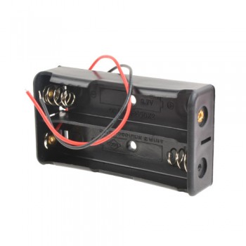 Батарейный отсек Bh2x18650 с двумя проводами ROBITON