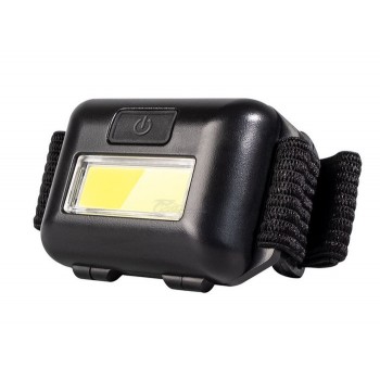 Фонарь налобный ФAZA(CP) H01-01 3*ААА LED 1W COB черный