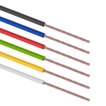 Набор автопровода ПГВА "Радуга" 1х0,5мм² 6 цветов по 3м REXANT