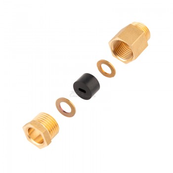 Комплект для ввода кабеля в трубу (сальник) с резьбой 1/2" Proconnect