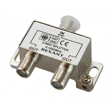 Разветвитель TV x 2 REXANT 5-1000 МГц