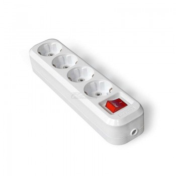 Колодка Универсал 4PP с з/к с выкл. S304