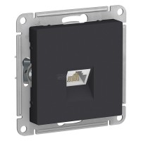 Розетка Atlasdesign RG45 5Е карбон