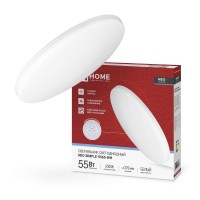 Светильник светодиодный NEO SIMPLE 55Вт 230В 6500К 4440лм 375х59мм белый IN HOME