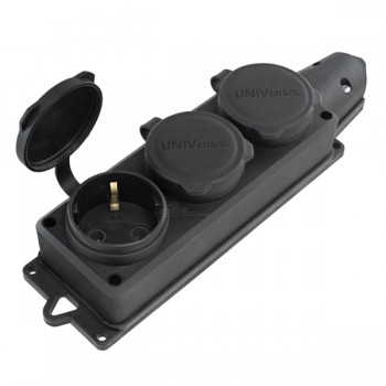 Колодка Универсал 3РР с/з с заглушками "Компакт" каучук