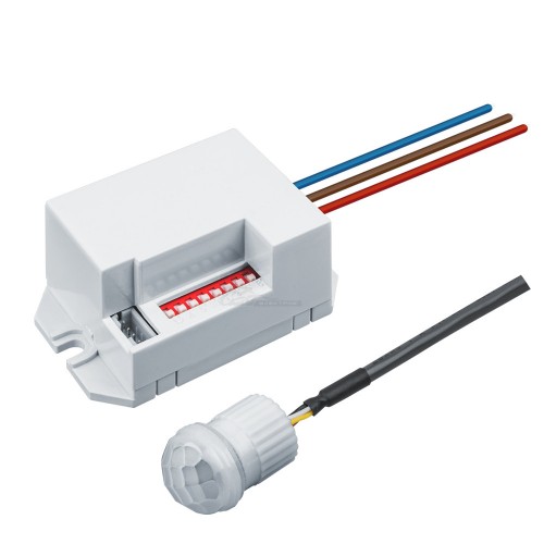 Датчик движения NS-IRM09 800Вт 180/360град. 8м встраиваемый выносной датчик Navigator Датчик движения NS-IRM09 800Вт 180/360град. 8м встраиваемый выносной датчик Navigator