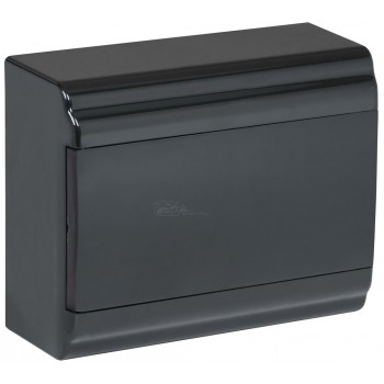 ЩРН-П, 9 модулей навесной PRIME пластик черный IP41 ИЭК